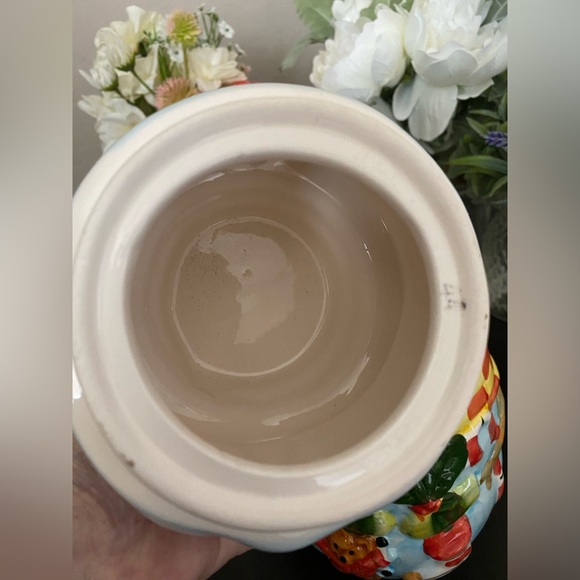 ☃️ VINTAGE COLLECTIBLE CERAMIC SNOWMAN COOKIE JAR! APPROX 9”x 6”. NEVER USED! - Picture 13 of 14